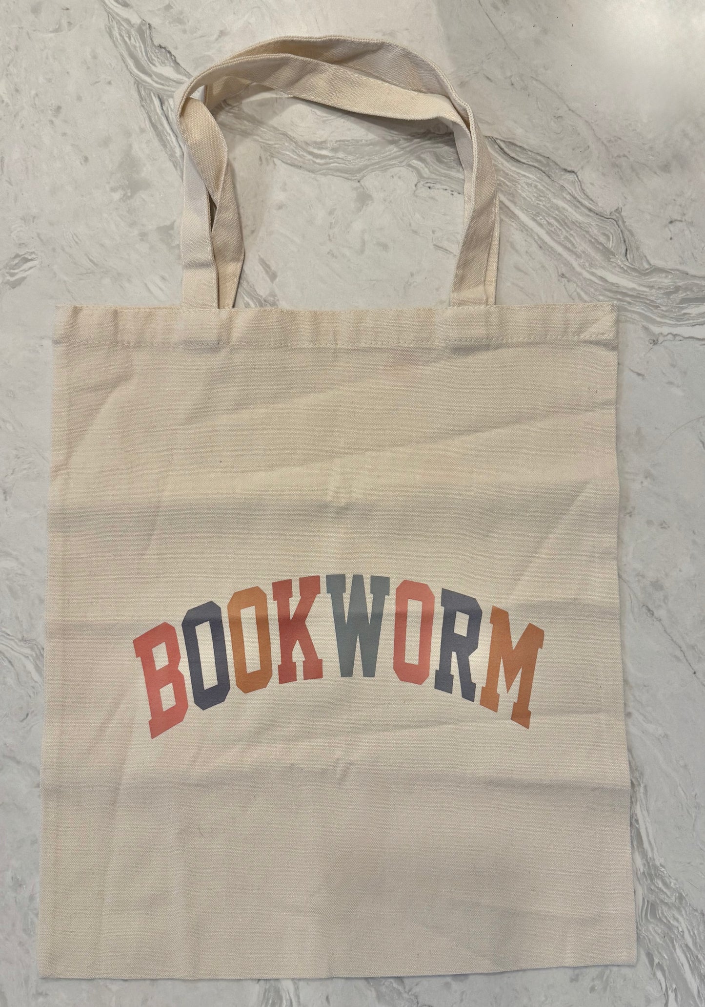 Book Worm Tote Bag