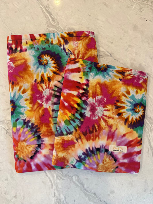 Tie Dye Book Sleeve